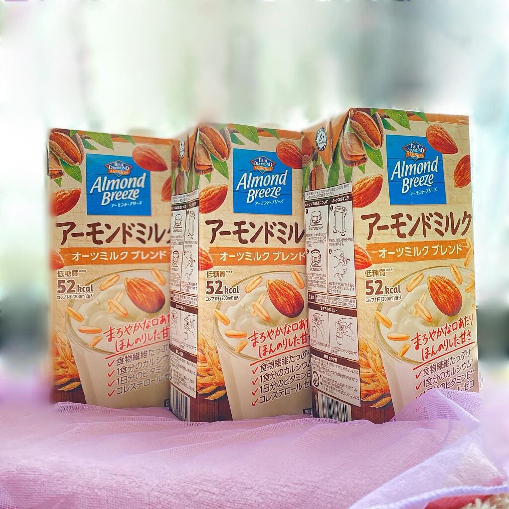 アーモンド・ブリーズ 砂糖不使用/カゴメ/オーツ・アーモンドミルクを使ったクチコミ（2枚目）