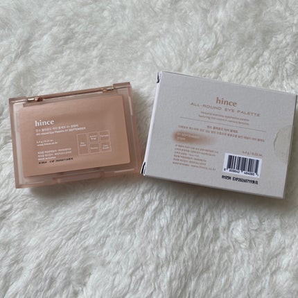 オールラウンドアイパレット/hince/マルチパレットを使ったクチコミ(6枚目)