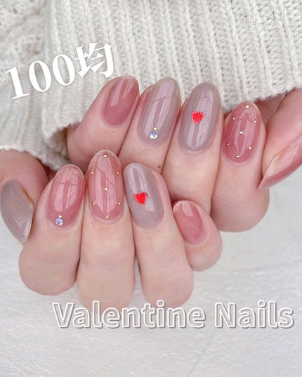 フレンドネイル(リニューアル品)	 1-3(33119)シアーモーヴ/DAISO/マニキュアを使ったクチコミ(1枚目)