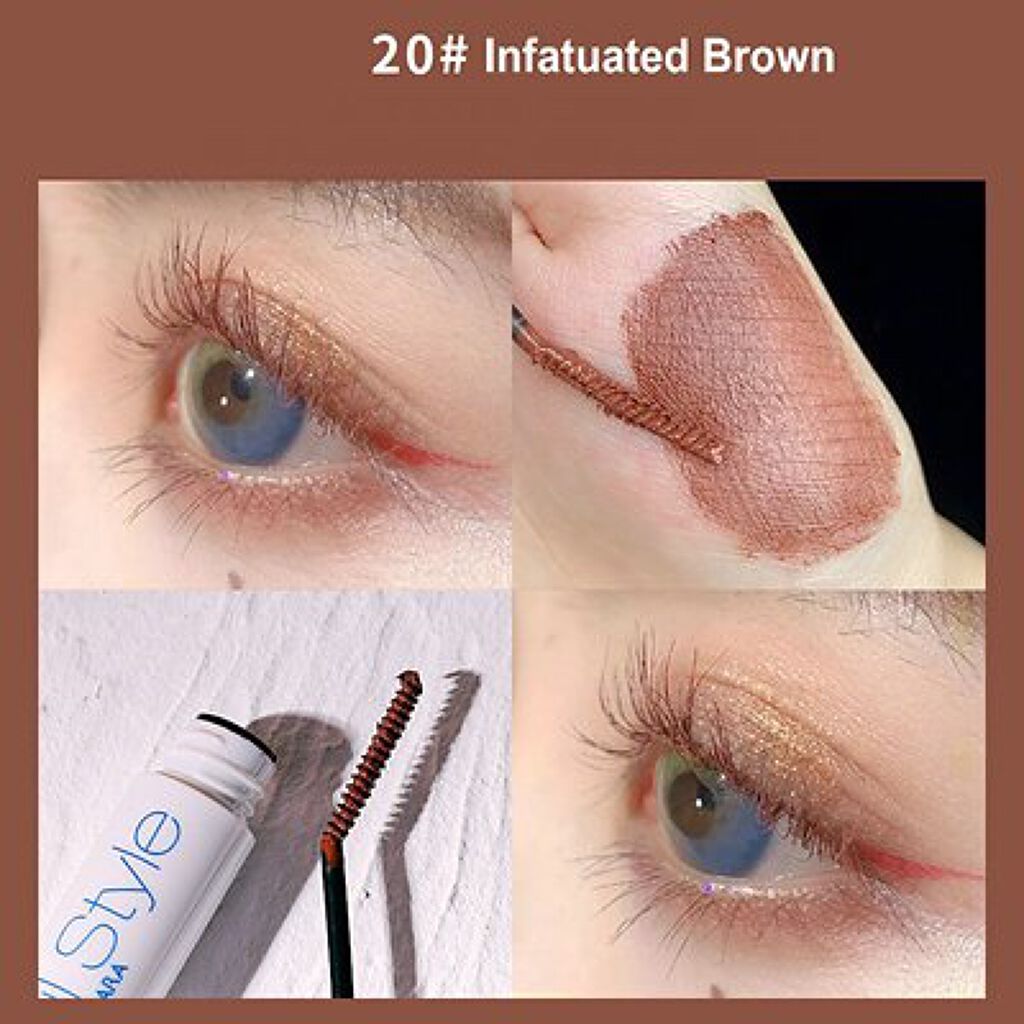 カラフルスタイル ミニマスカラ/xixi/マスカラを使ったクチコミ(3枚目)