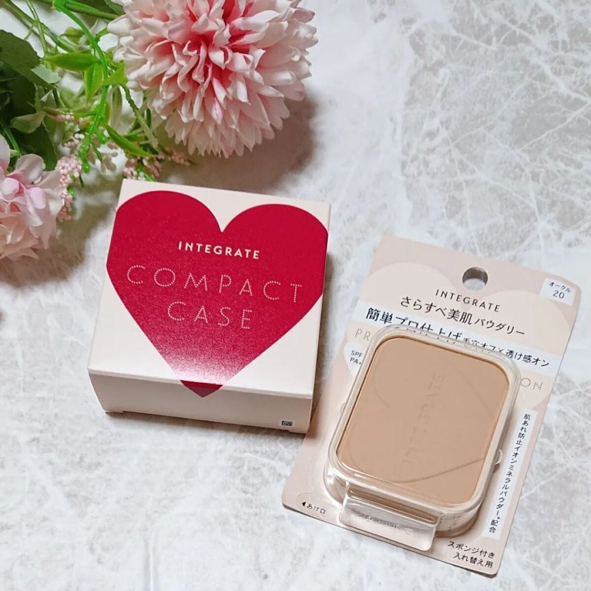 プロフィニッシュファンデーション/インテグレート/パウダーファンデーションを使ったクチコミ(1枚目)