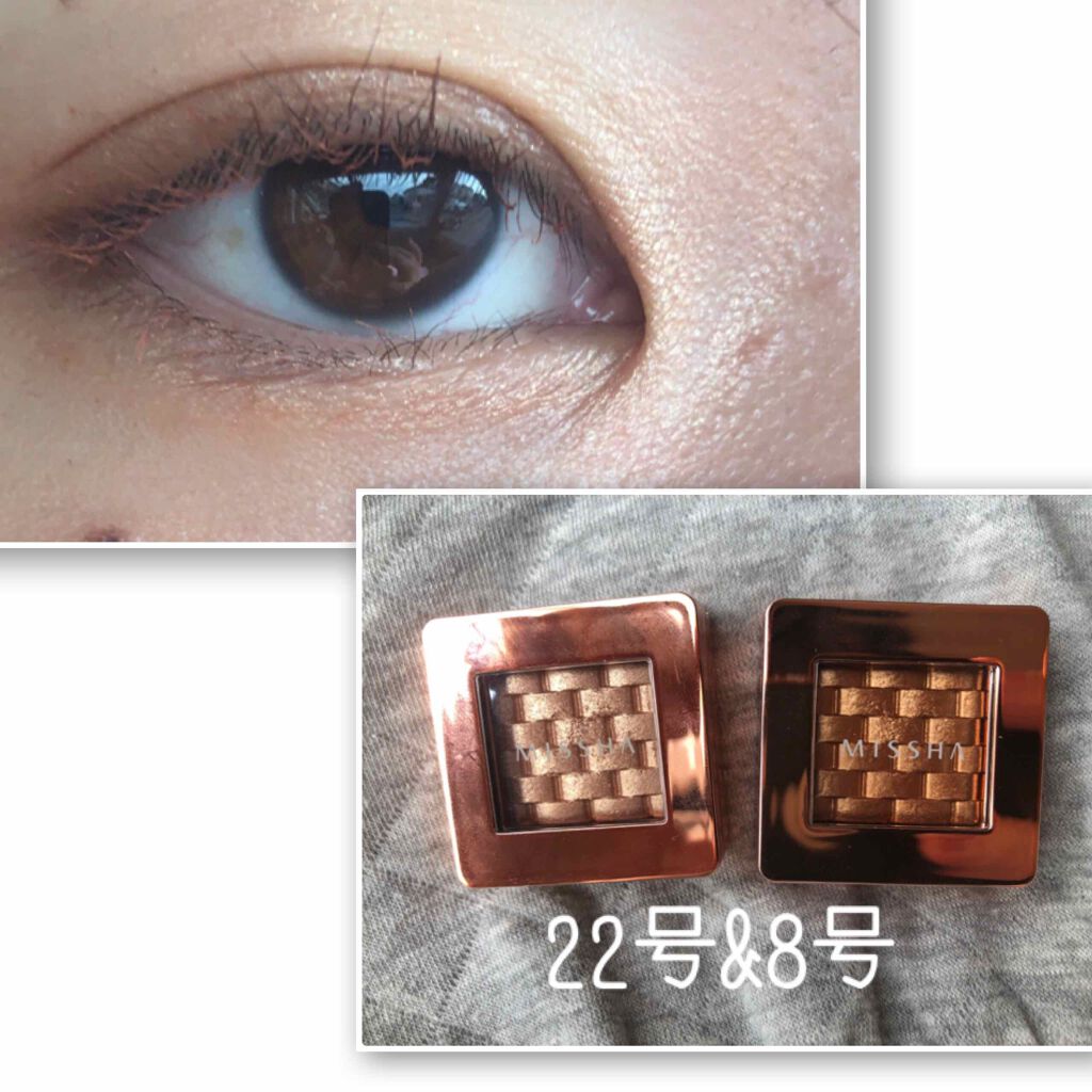 モダンアイシャドウ イタルプリズム/MISSHA/単色アイシャドウを使ったクチコミ(5枚目)