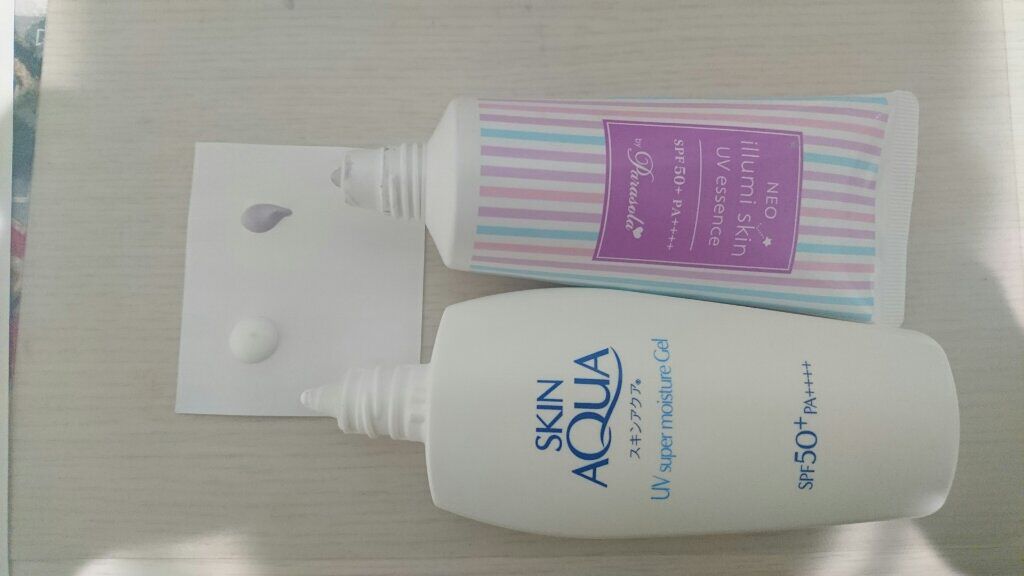 スキンアクア スーパーモイスチャージェル/スキンアクア/日焼け止めジェルを使ったクチコミ（2枚目）