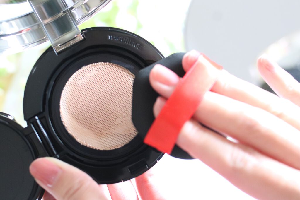 ドラマティックジェリーコンパクト/マキアージュ/クッションファンデーションを使ったクチコミ(2枚目)