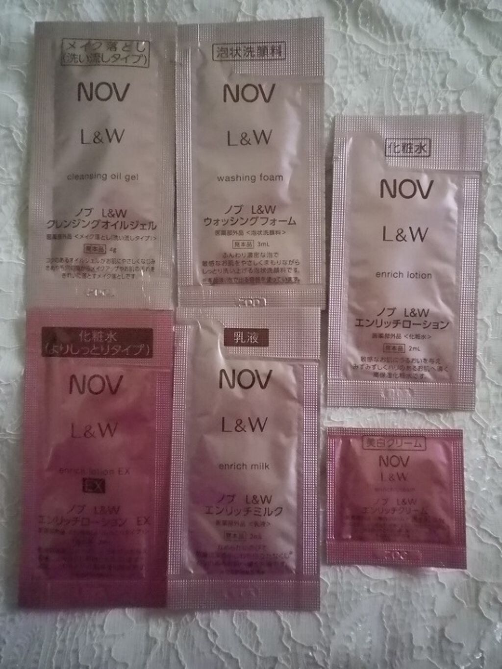 L&W エンリッチクリーム/NOV/フェイスクリームを使ったクチコミ(1枚目)