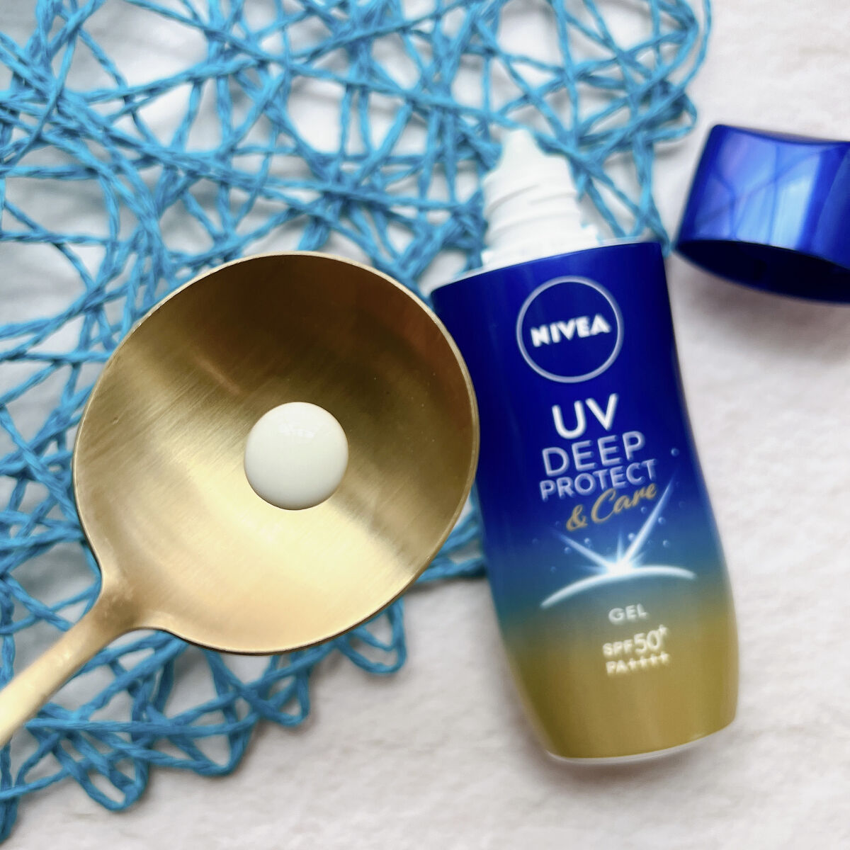 ニベアUV ディープ プロテクト＆ケア ジェル/ニベア/日焼け止めジェルを使ったクチコミ（3枚目）
