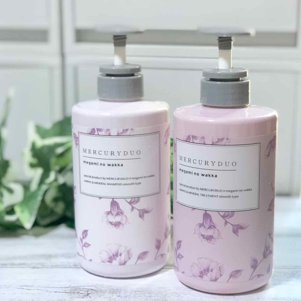 MERCURYDUO シャンプー【スムース】・トリートメント【スムース】/R&/市販シャンプーを使ったクチコミ（1枚目）