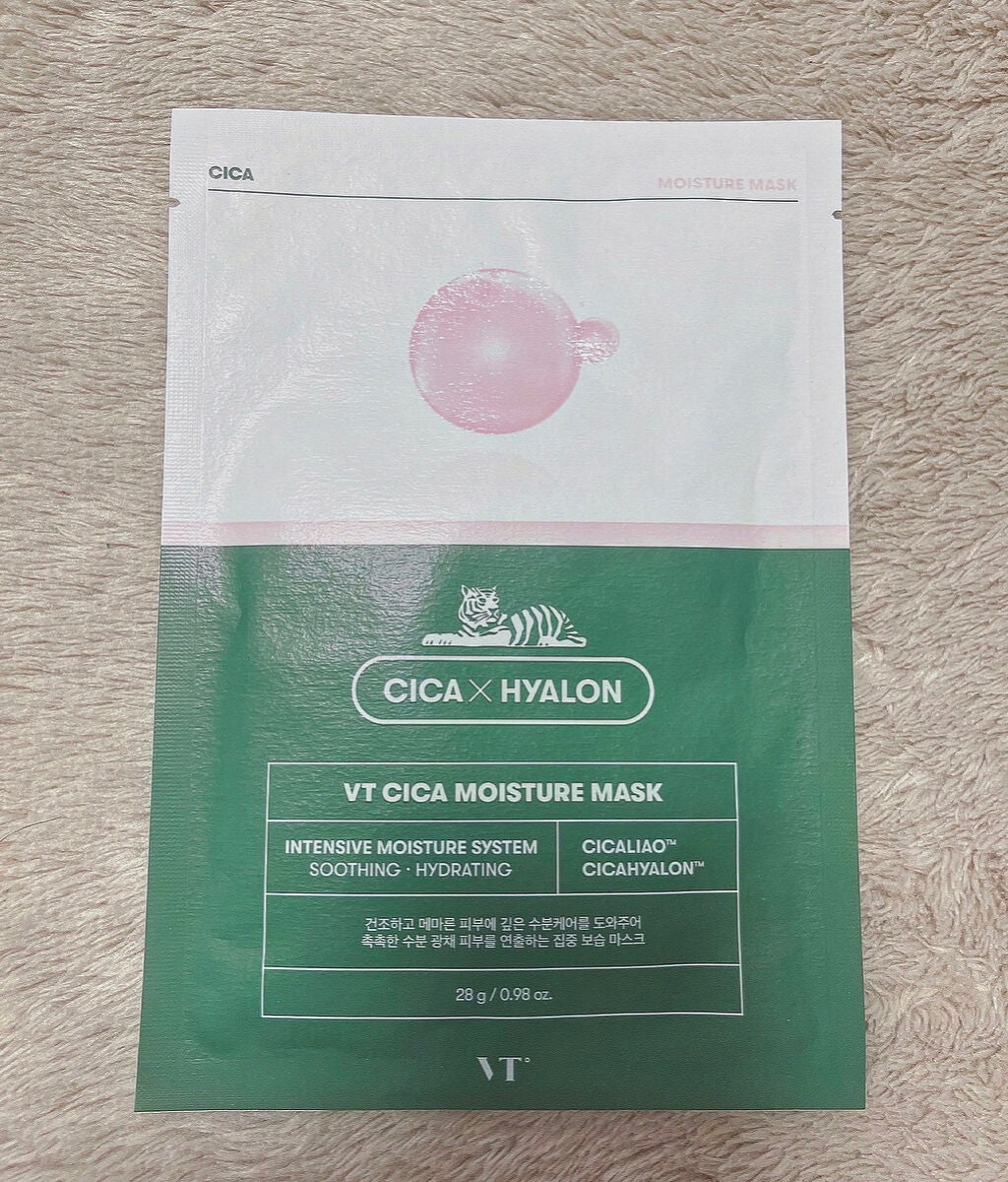 CICA モイスチャーマスク/VT/シートマスク・パックを使ったクチコミ(1枚目)