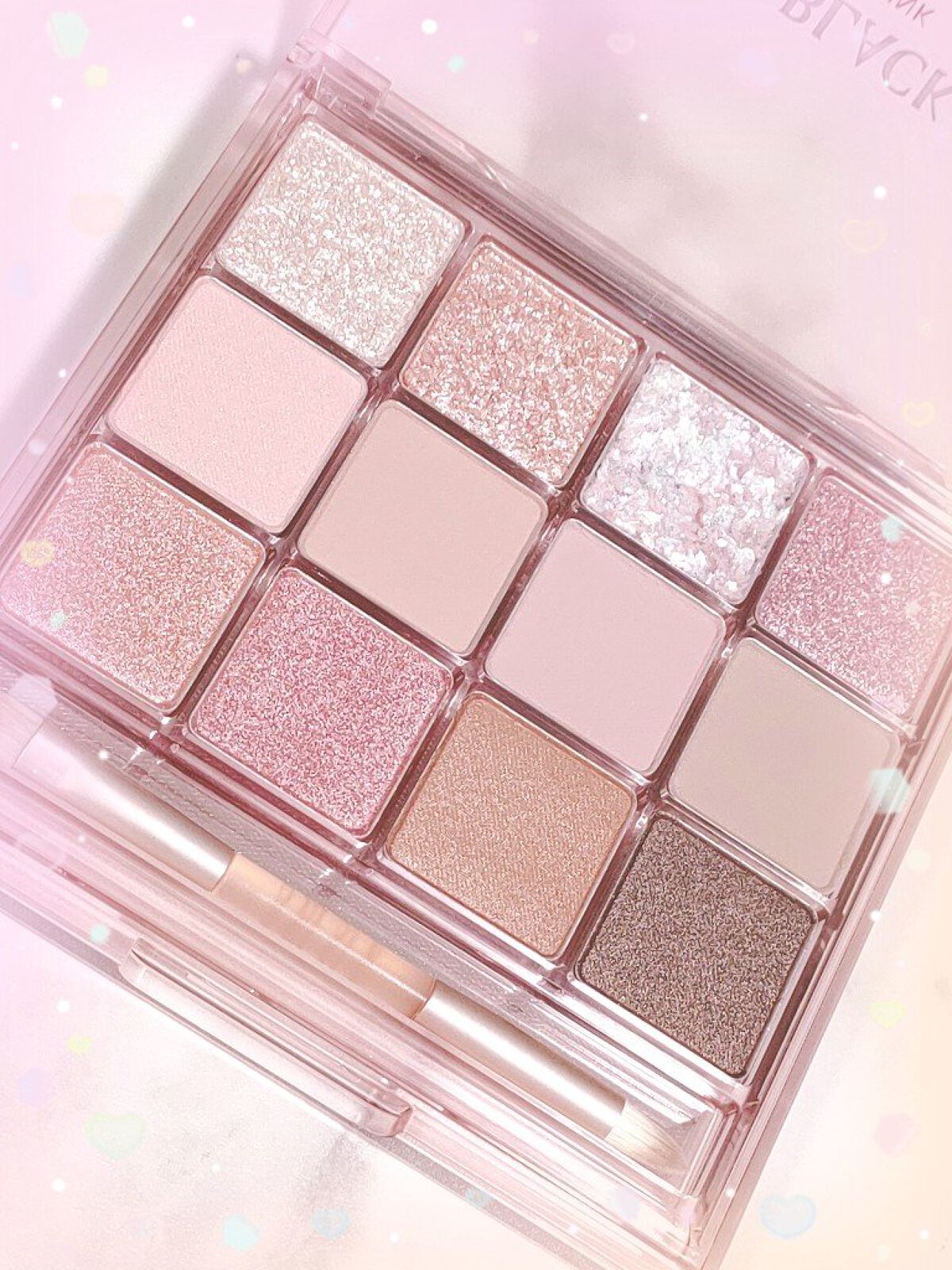 グラムチェンジマルチパレット 08 プリーズピンク/A.BLACK/マルチパレットを使ったクチコミ（2枚目）