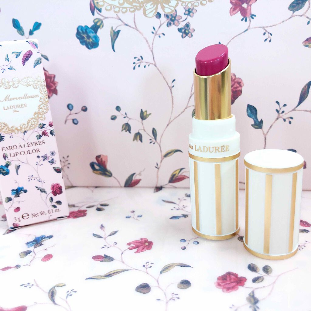 リップカラー/レ・メルヴェイユーズ ラデュレ/口紅を使ったクチコミ(1枚目)