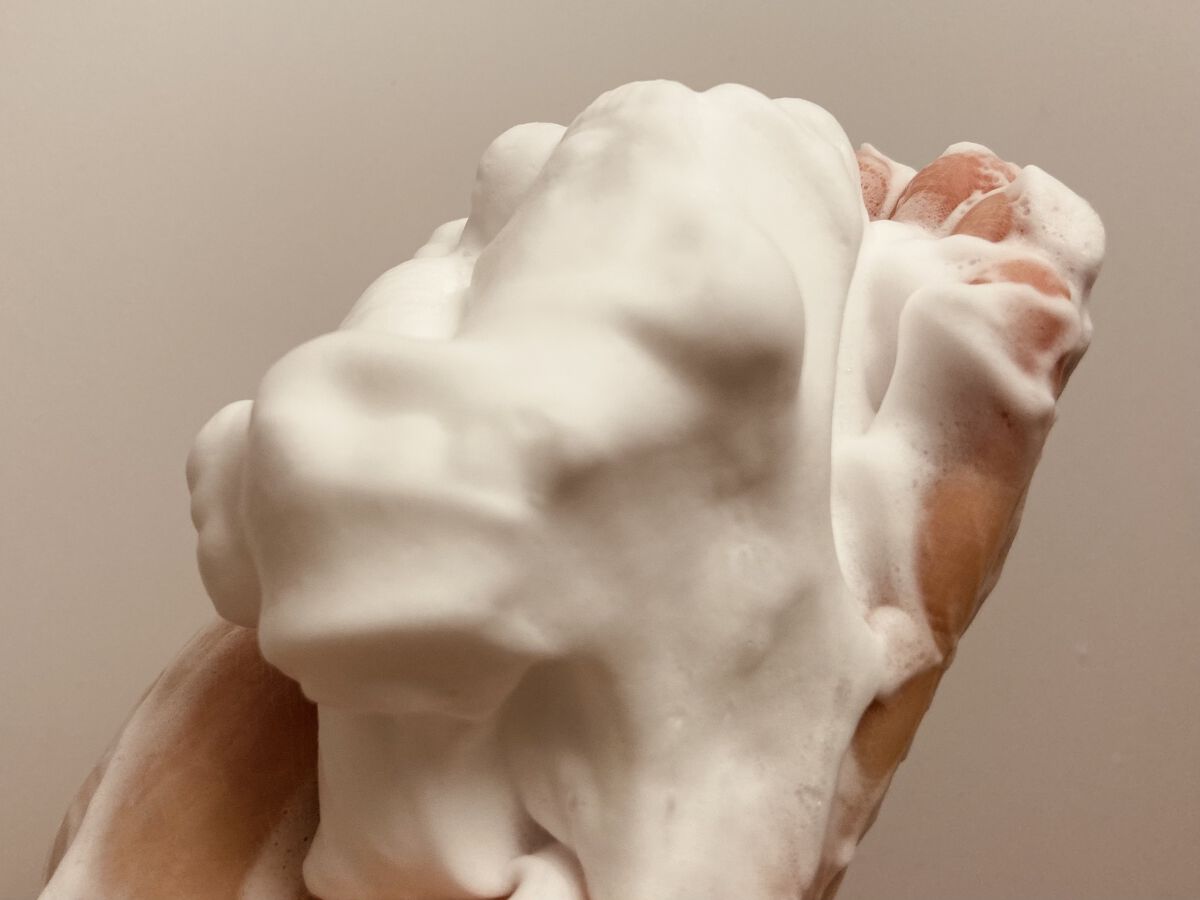 WRクレンジング洗顔 N/なめらか本舗/洗顔フォームを使ったクチコミ（3枚目）