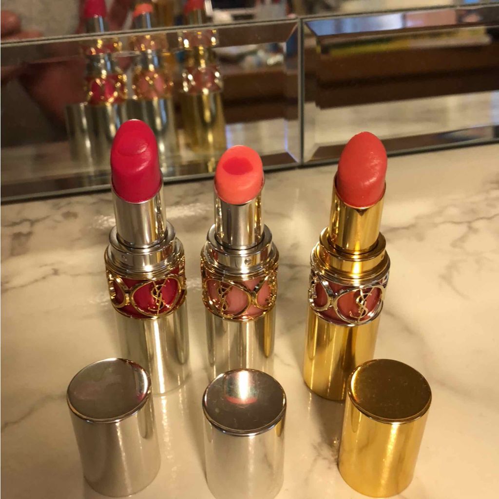 ルージュ ヴォリュプテ シャイン/YVES SAINT LAURENT BEAUTE/口紅を使ったクチコミ（1枚目）