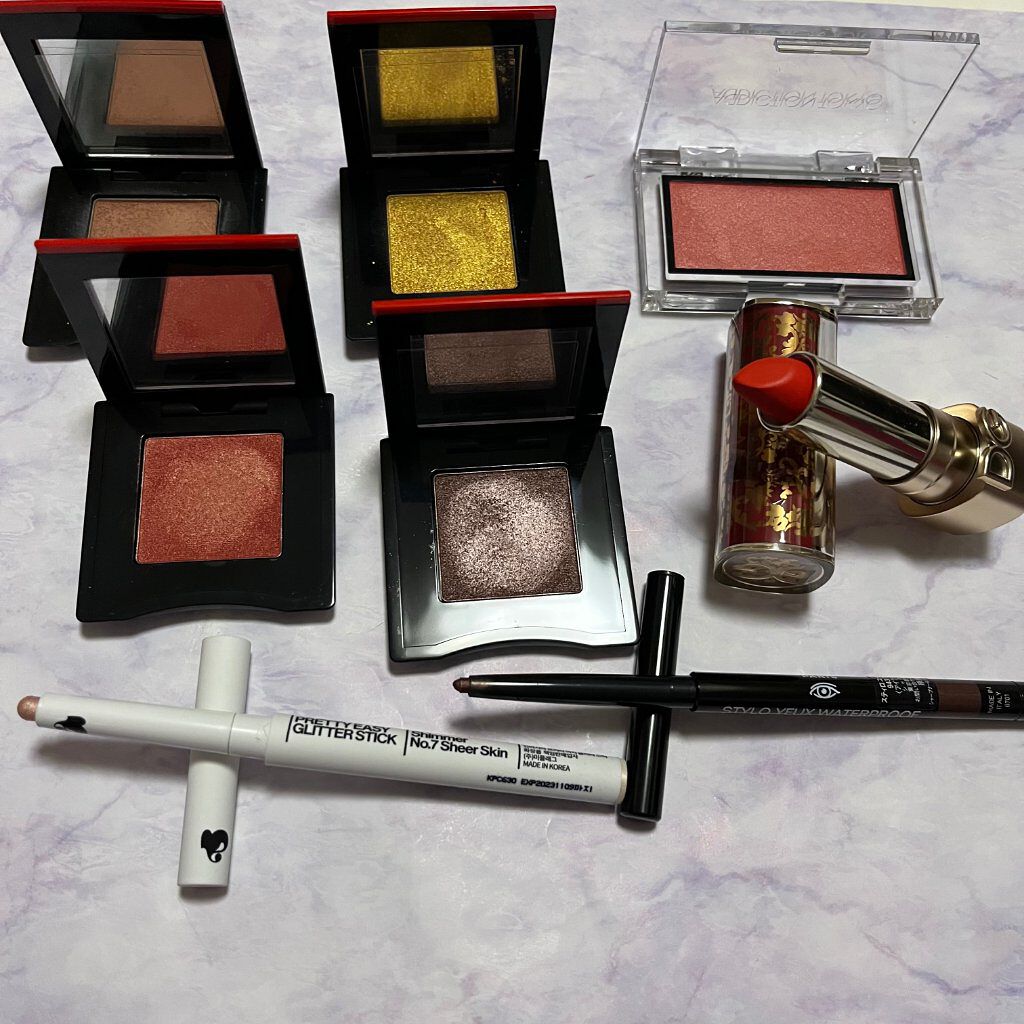 ポップ パウダージェル アイシャドウ 04 Sube-Sube Beige/SHISEIDO/単色アイシャドウを使ったクチコミ（1枚目）