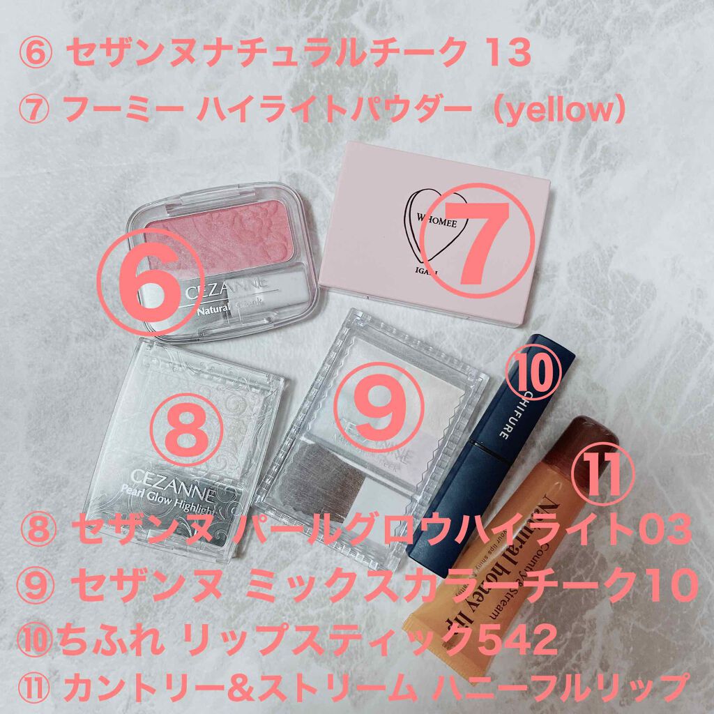 ハイライトパウダー/WHOMEE/パウダーハイライトを使ったクチコミ（3枚目）