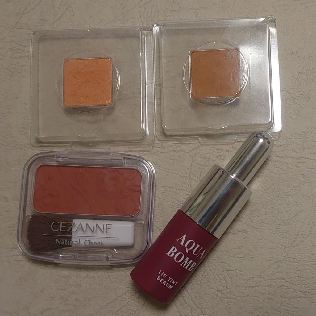 ナチュラルアイカラー キャラメルブラウン/ルアモ/単色アイシャドウを使ったクチコミ（1枚目）