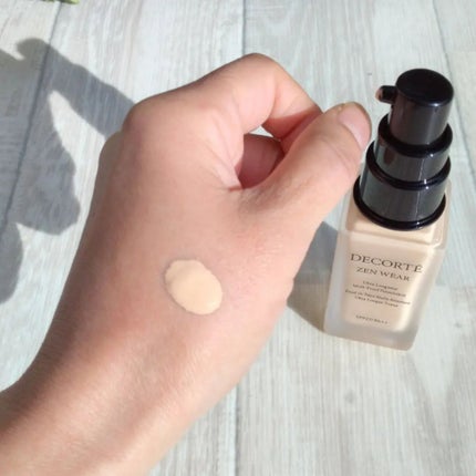ゼン ウェア フルイド/DECORTÉ/リキッドファンデーションを使ったクチコミ(2枚目)