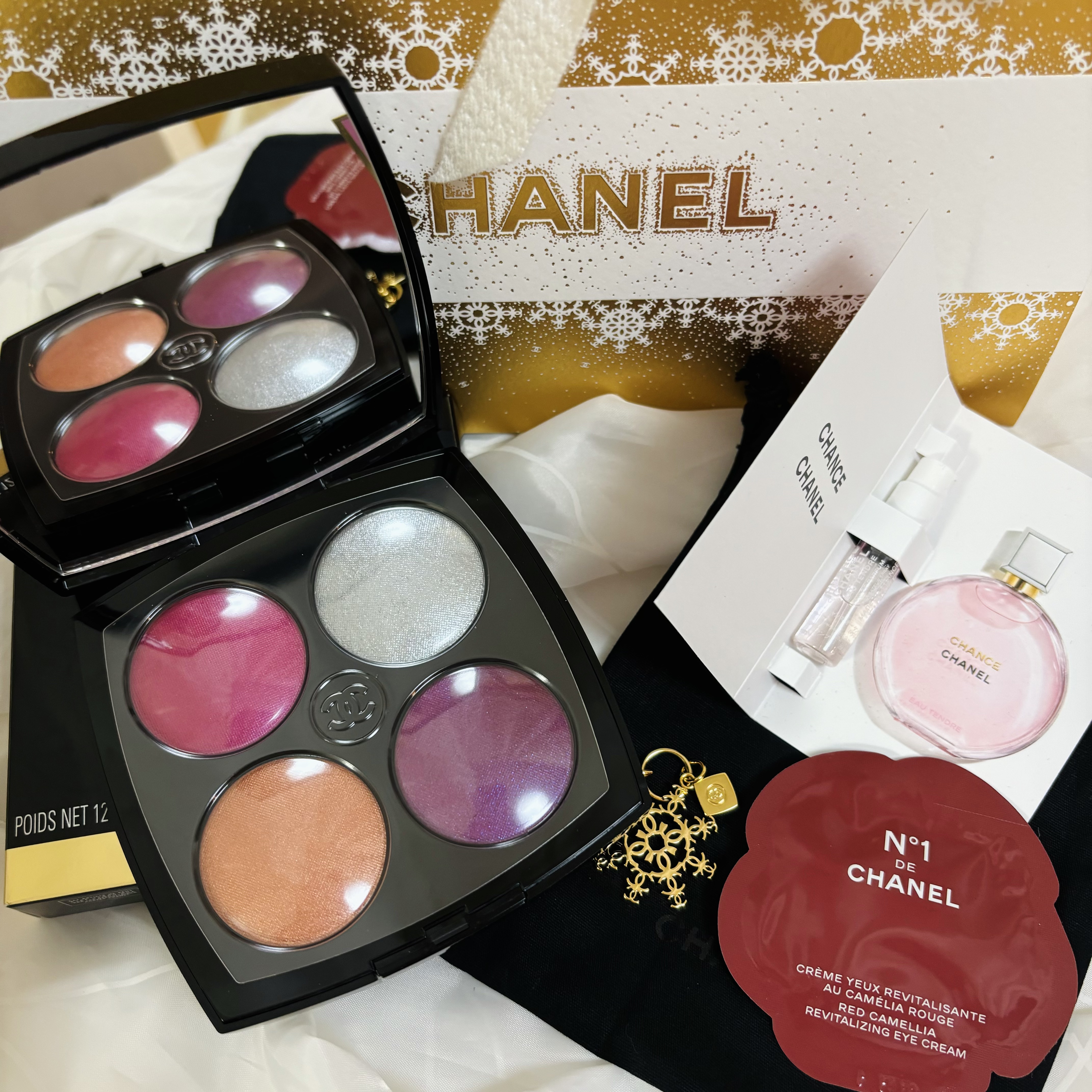 エンチャンテッド ナイト/CHANEL/アイシャドウパレットを使ったクチコミ（1枚目）