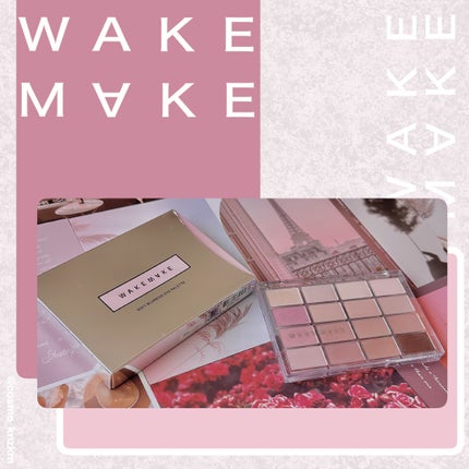 ソフトブラーリングアイパレット/wakemake/アイシャドウパレットを使ったクチコミ(4枚目)