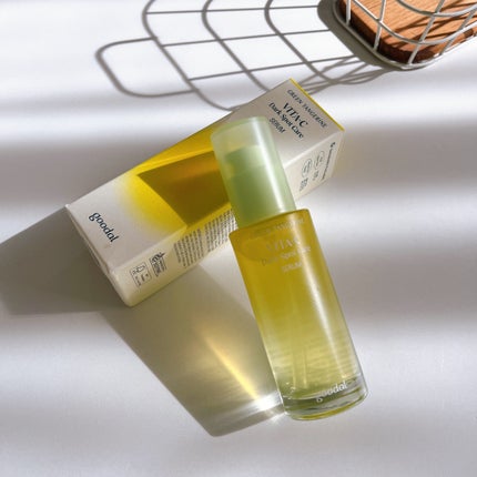 グリーンタンジェリン ビタC ダークスポットケアセラム/goodal/美容液を使ったクチコミ(6枚目)