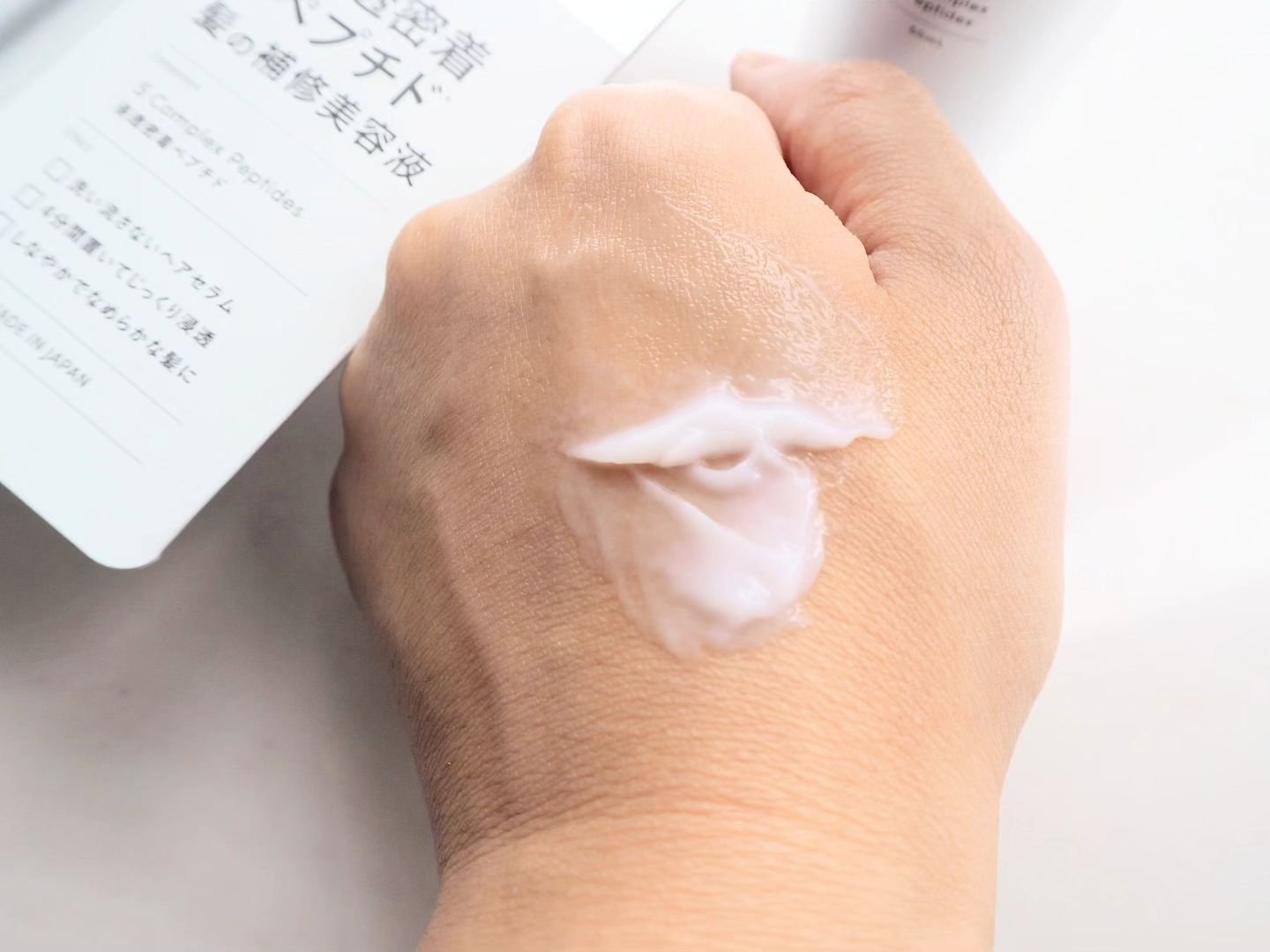 モレキュラーリペアヘアセラム/MQURE/アウトバストリートメントを使ったクチコミ（3枚目）