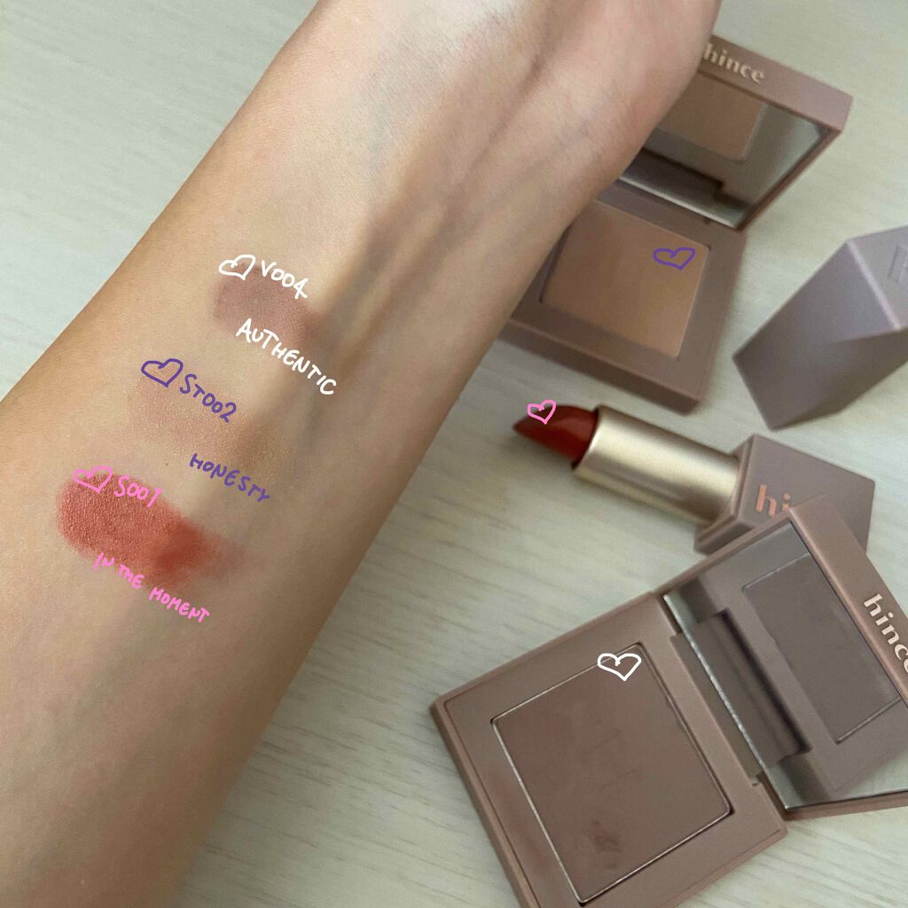 ニューデップスアイシャドウ/hince/単色アイシャドウを使ったクチコミ（2枚目）