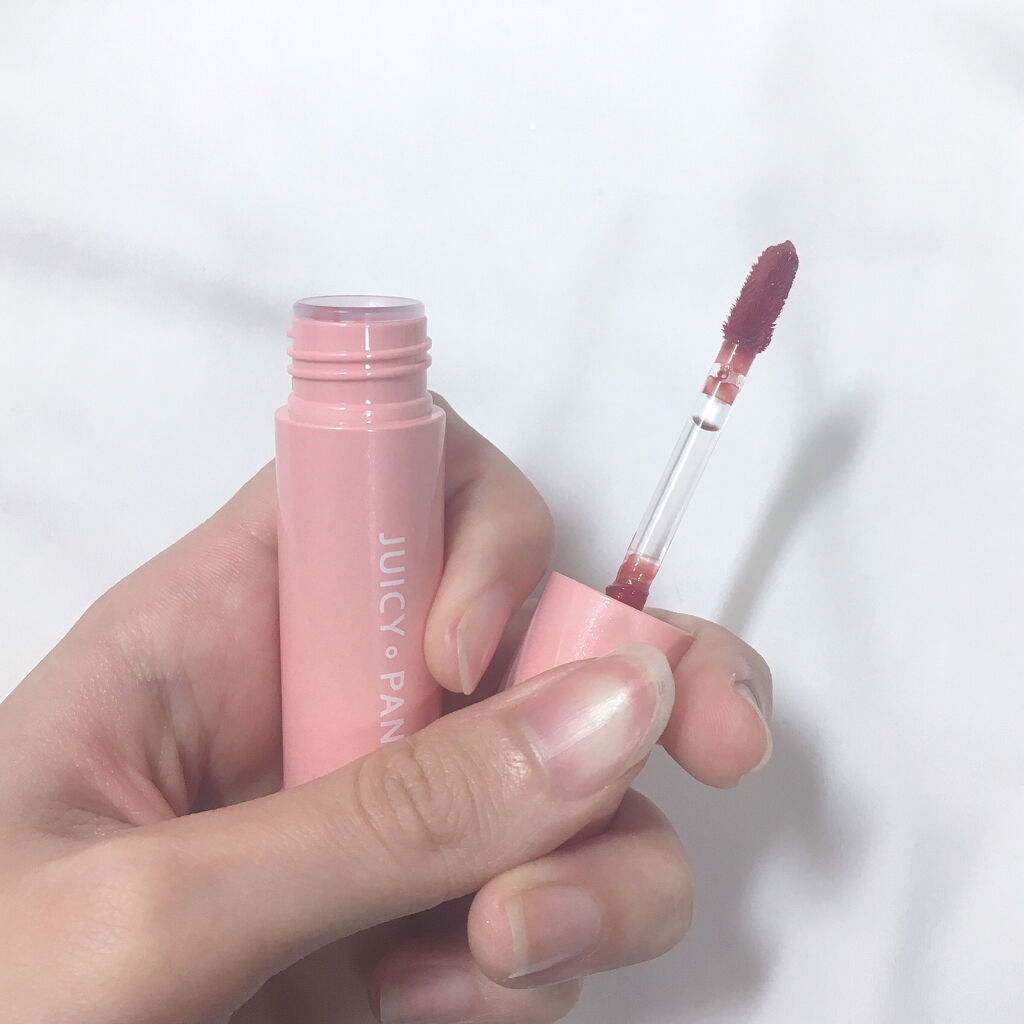 アピュー ジューシーパン スパークリングティント/A’pieu/口紅を使ったクチコミ（2枚目）