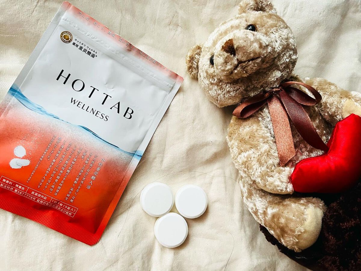 薬用 HOT TAB WELLNESS /HOT TAB/炭酸系入浴剤を使ったクチコミ(1枚目)