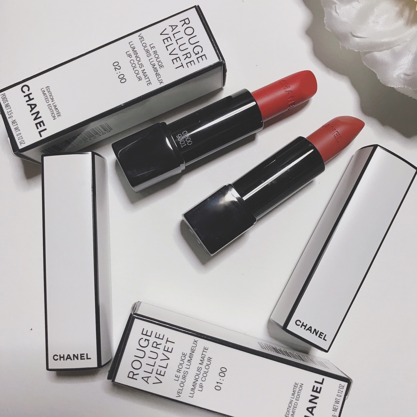 ルージュ アリュール ヴェルヴェット ニュイ ブランシュ/CHANEL/口紅を使ったクチコミ（1枚目）