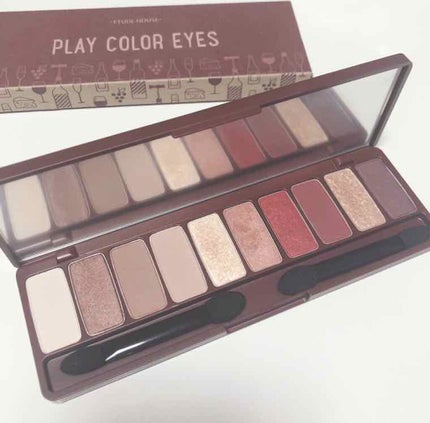 プレイカラー アイシャドウ/ETUDE/アイシャドウパレットを使ったクチコミ(1枚目)