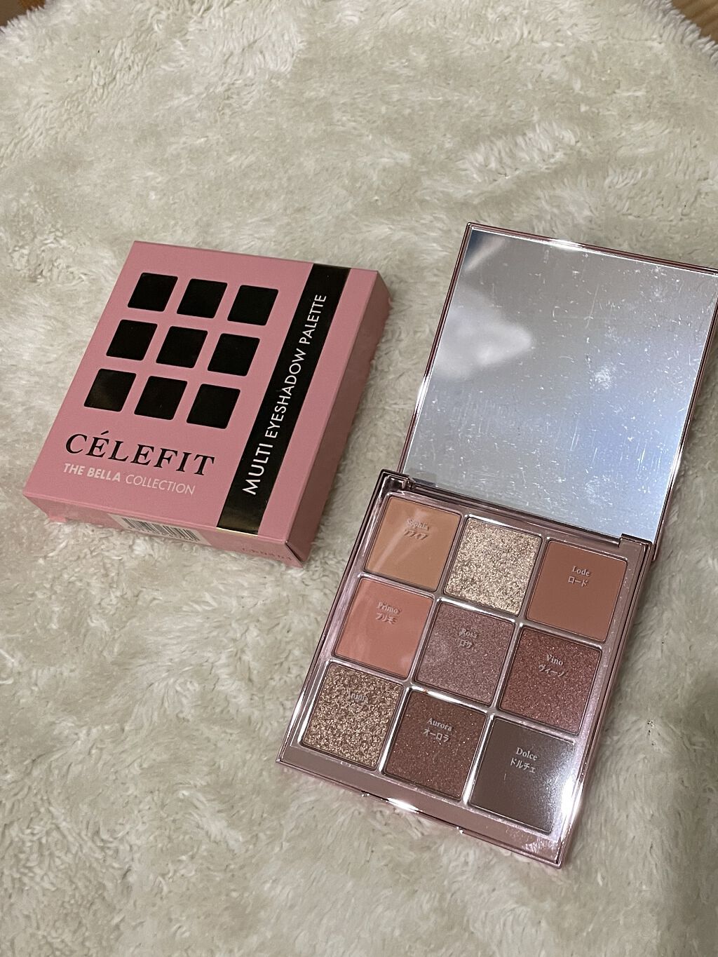 The Bella collection eyeshadow palette/CELEFIT/アイシャドウパレットを使ったクチコミ（2枚目）