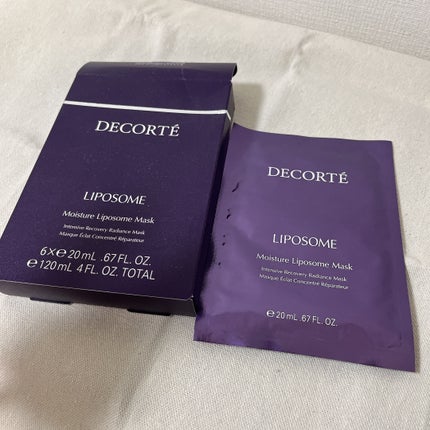 モイスチュア リポソーム マスク/DECORTÉ/シートマスク・パックを使ったクチコミ(3枚目)
