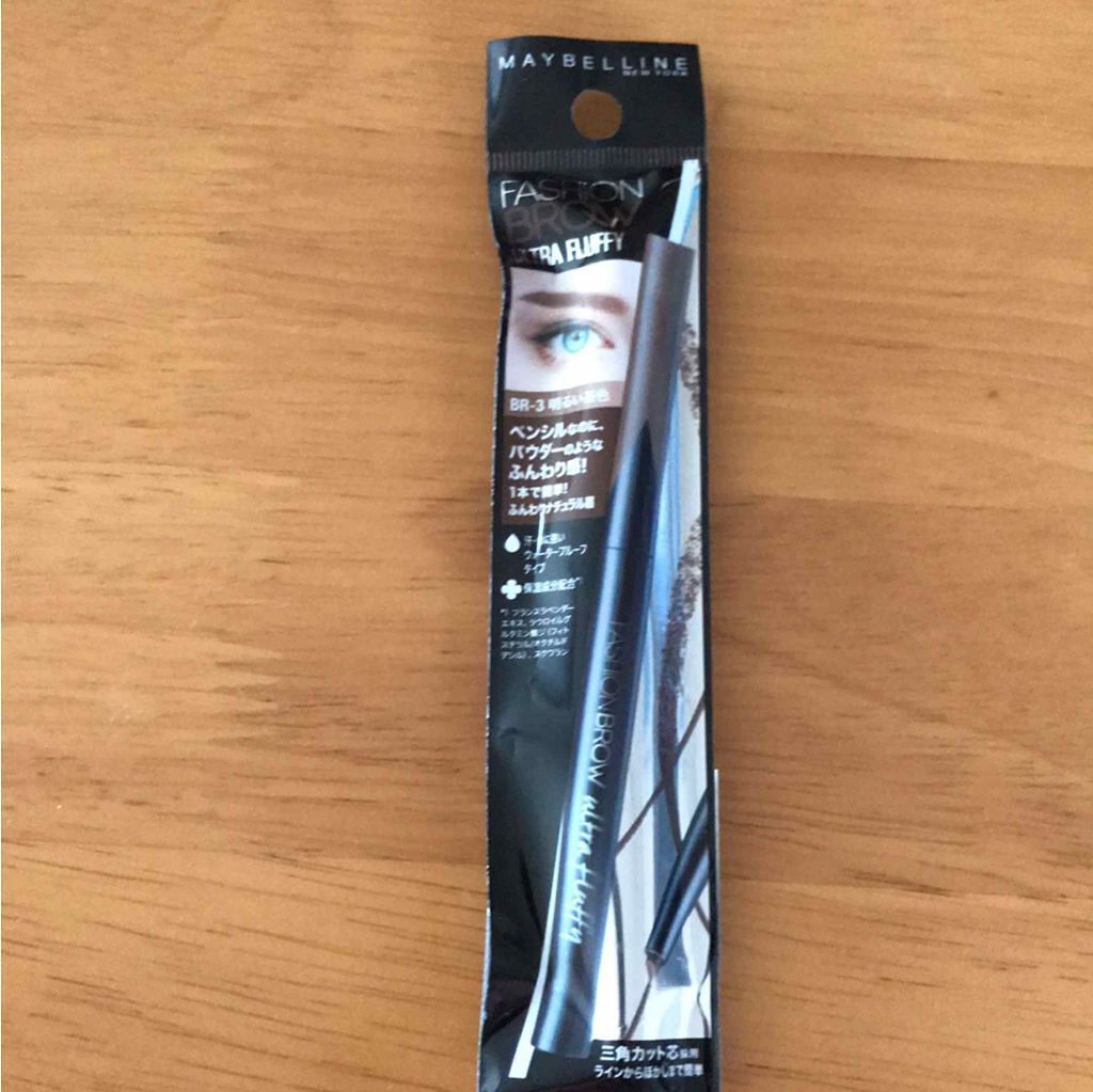 【旧品】ファッションブロウ パウダーインペンシル/MAYBELLINE NEW YORK/パウダーアイブロウを使ったクチコミ（1枚目）