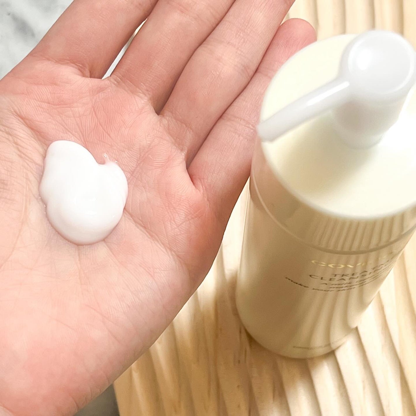 トリートメント クレンジング ミルク/COVERMARK/ミルククレンジングを使ったクチコミ(2枚目)