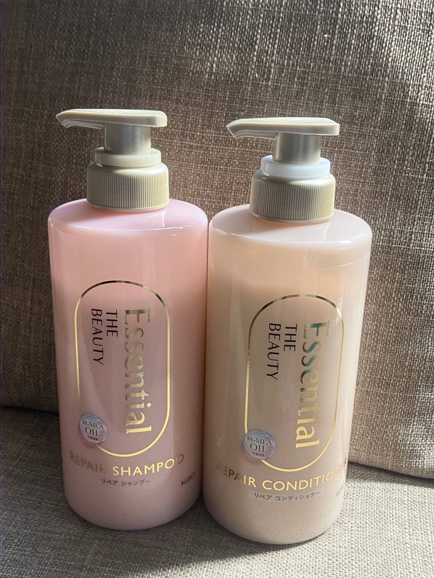 ザビューティ リペアシャンプー・コンディショナー/エッセンシャル/市販シャンプーを使ったクチコミ(1枚目)