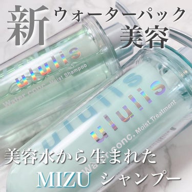 ウォーターコンク モイストシャンプー/ヘアトリートメント/ululis/シャンプー・コンディショナーを使ったクチコミ（1枚目）