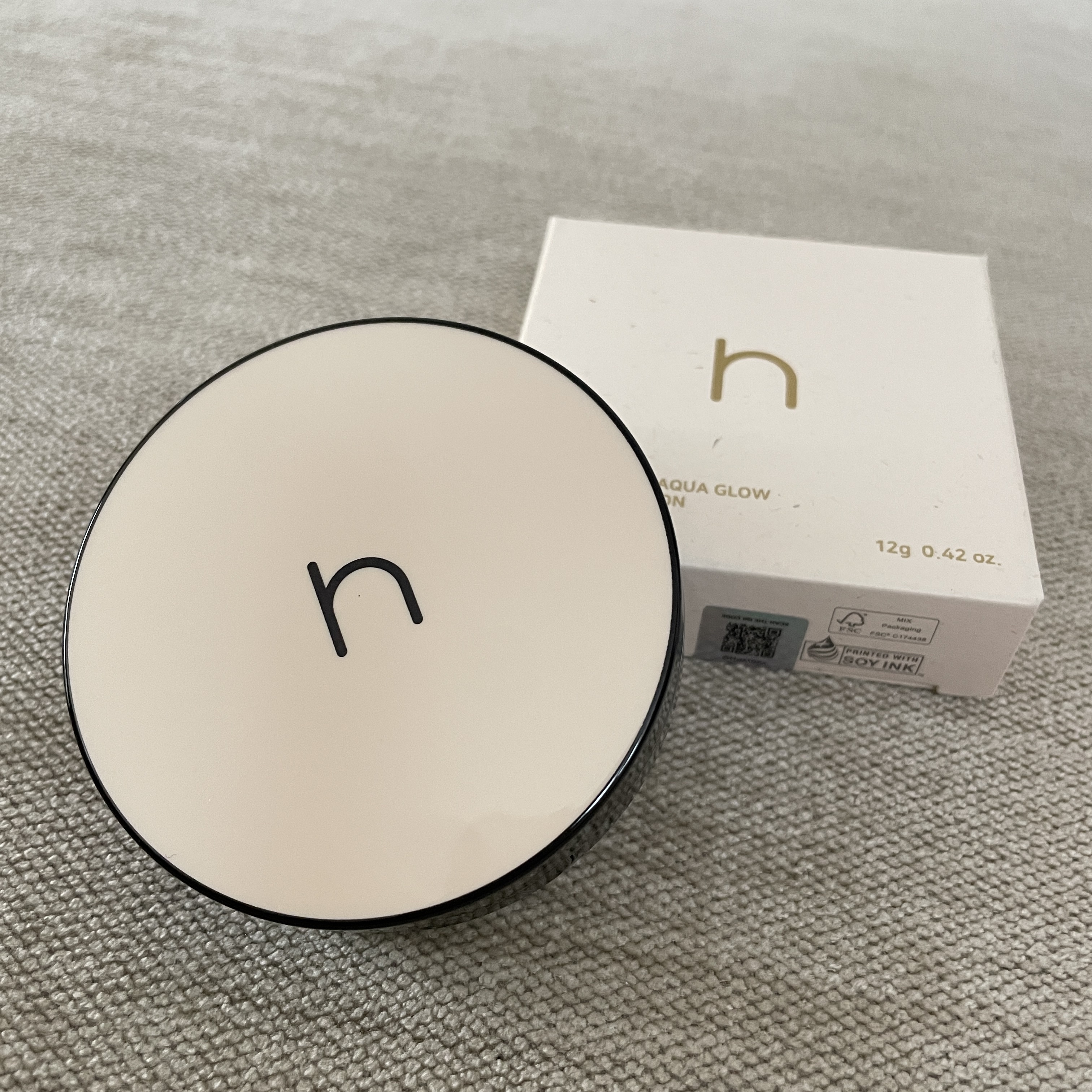 ヴィーガンアクアゼロフィットクッション/HAMEL/クッションファンデーションを使ったクチコミ（3枚目）