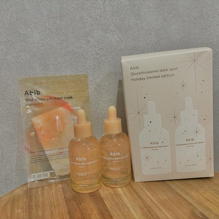 ホリデーエディション グルタチオンソームキット/Abib /スキンケアキットを使ったクチコミ(1枚目)
