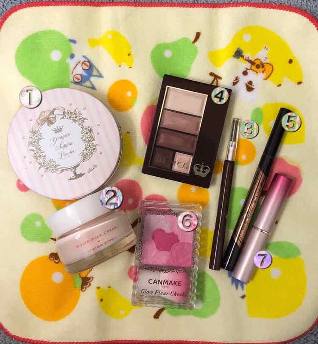 グロウフルールチークス/キャンメイク/パウダーチークを使ったクチコミ(1枚目)