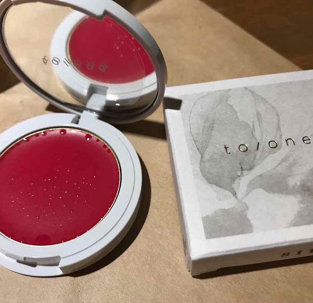 トーン ペタル リップ アンド チーク/to/one/口紅を使ったクチコミ（1枚目）