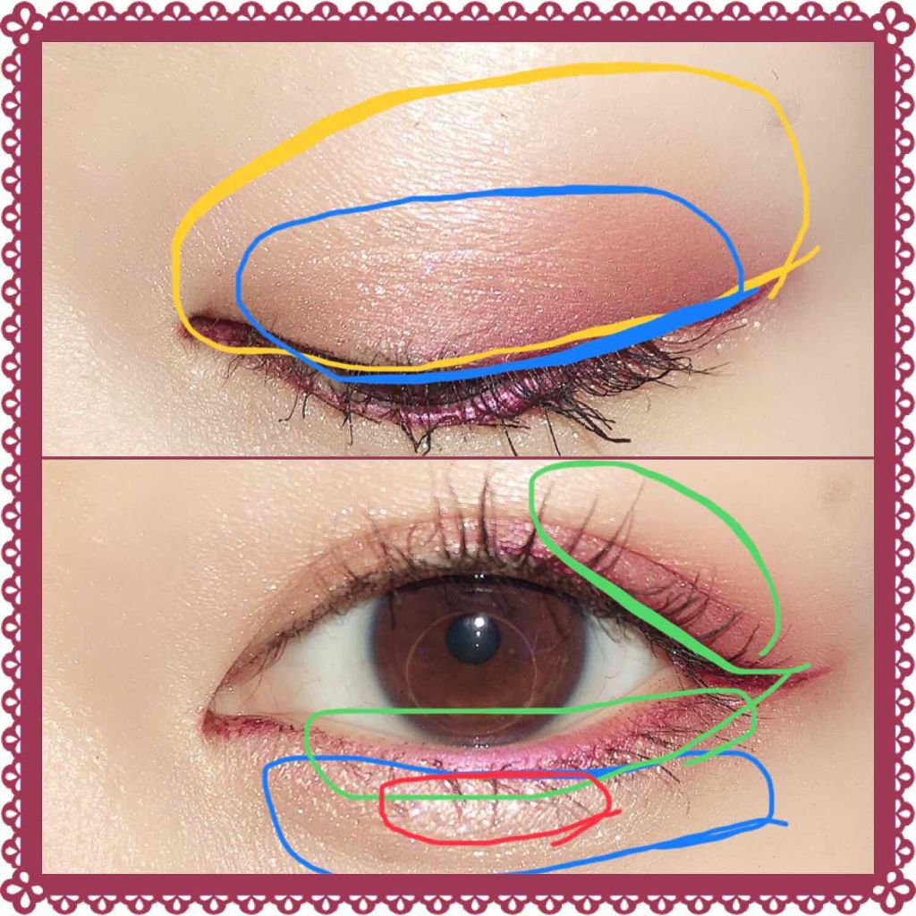 マイシャドウパレット/play on make/アイシャドウパレットを使ったクチコミ（3枚目）