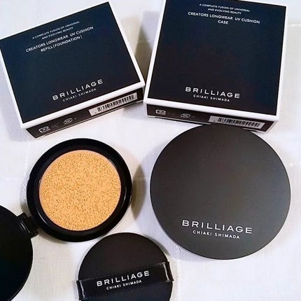 クリエイターズ ロングウェア UV クッション/ブリリアージュ/クッションファンデーションを使ったクチコミ(7枚目)