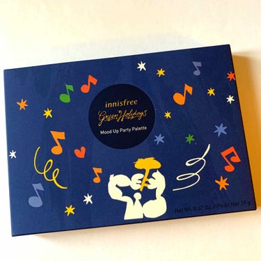 ムードアップパーティ パレット 2019 Holiday Limited Edition/innisfree/メイクアップキットを使ったクチコミ（1枚目）