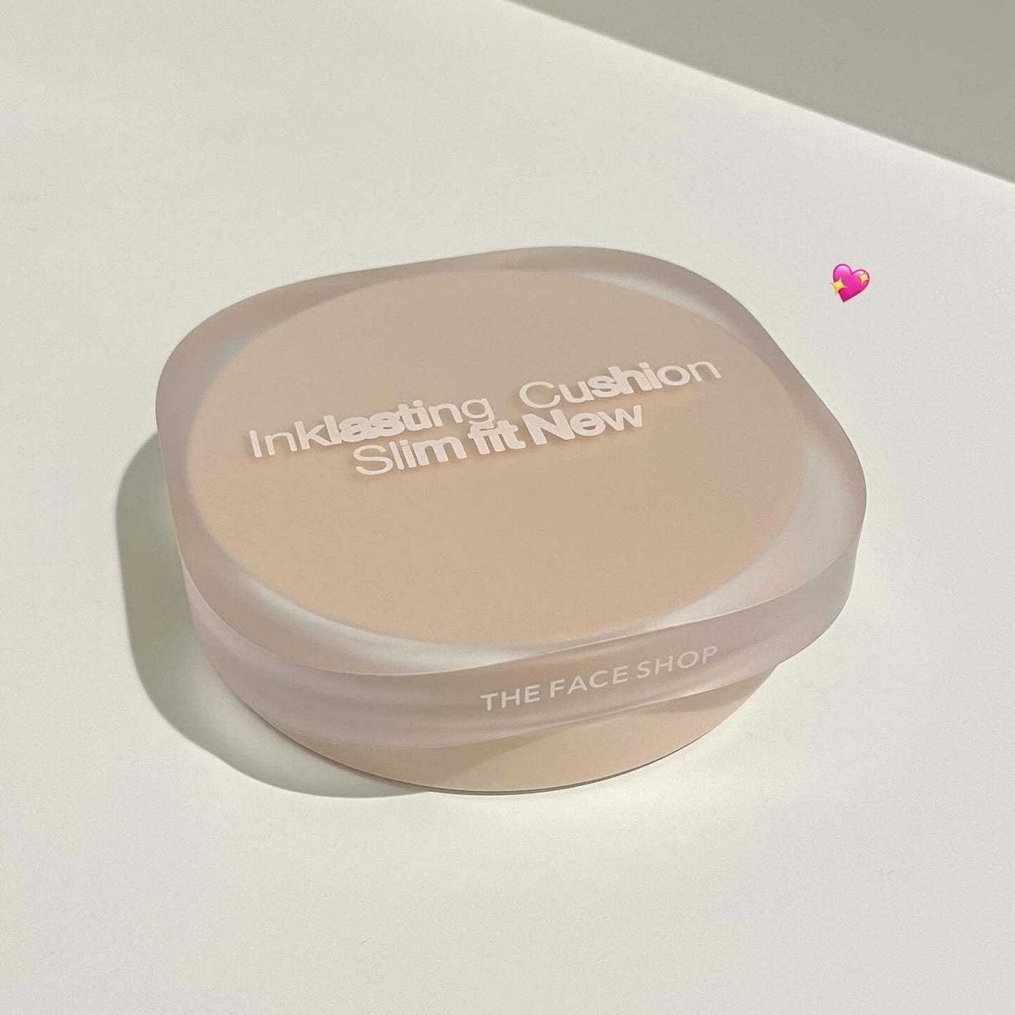 インクラスティングクッションファンデーション/THE FACE SHOP/クッションファンデーションを使ったクチコミ(4枚目)