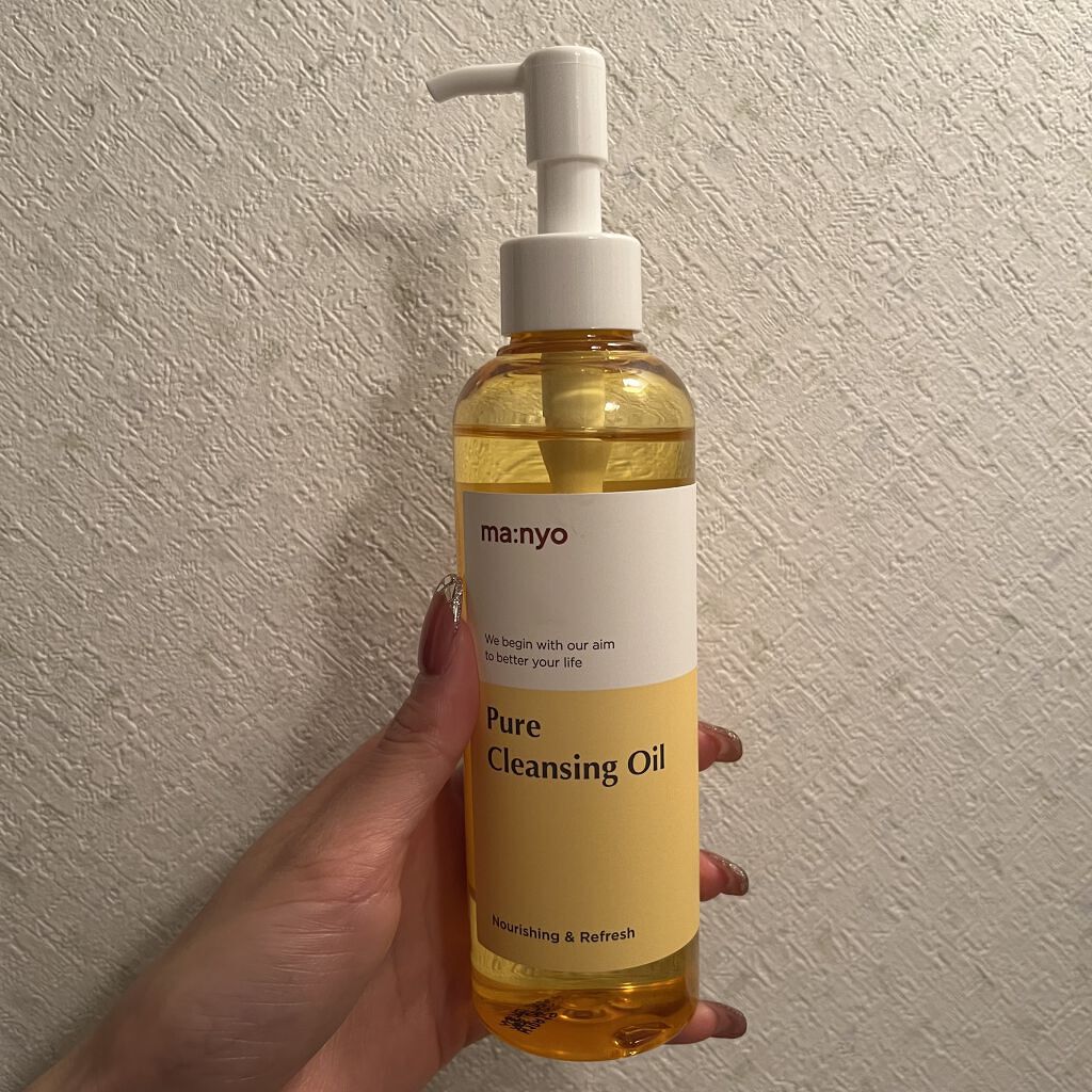 ピュア クレンジング オイル/manyo/オイルクレンジングを使ったクチコミ（1枚目）