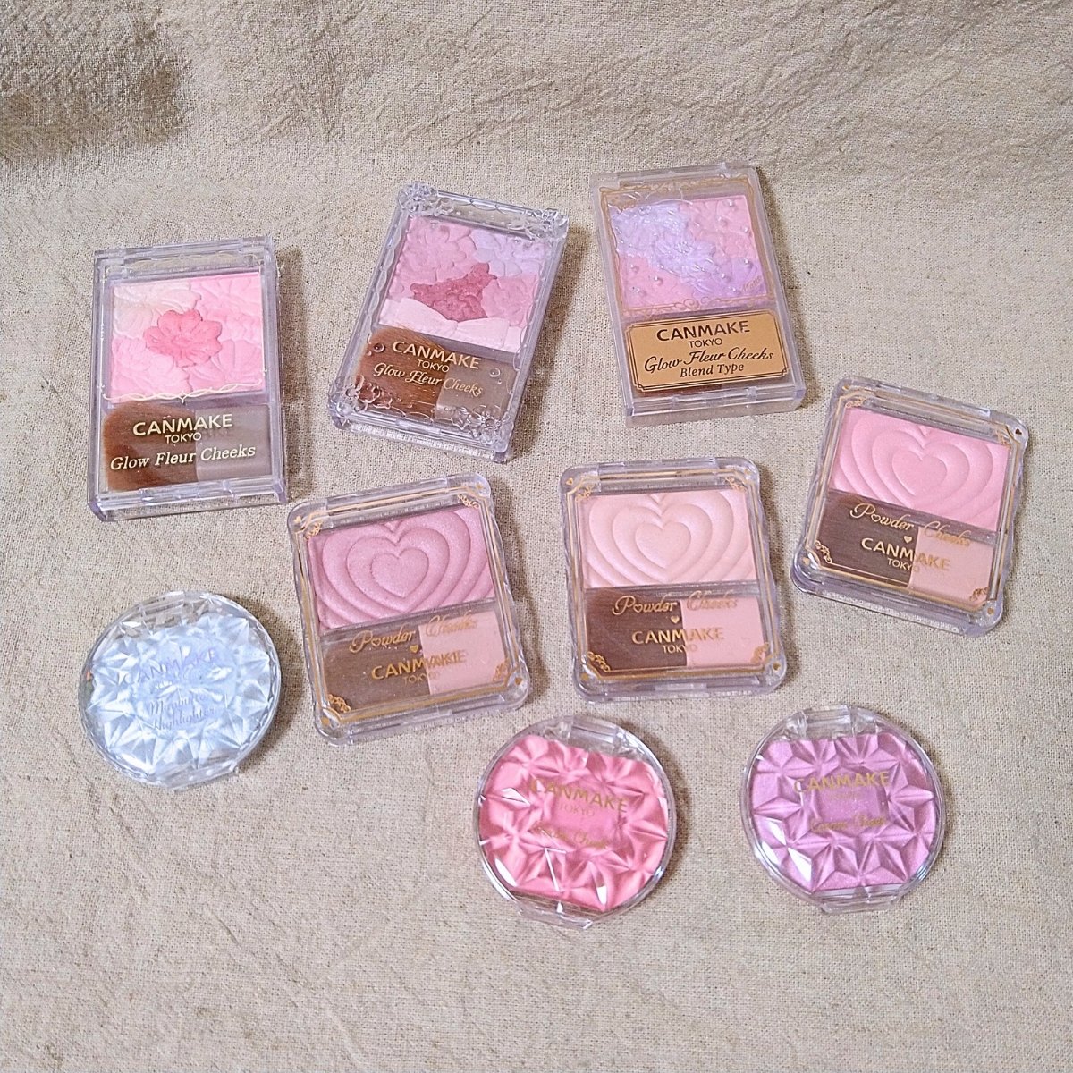 グロウフルールチークス（ブレンドタイプ）/キャンメイク/パウダーチークを使ったクチコミ（1枚目）