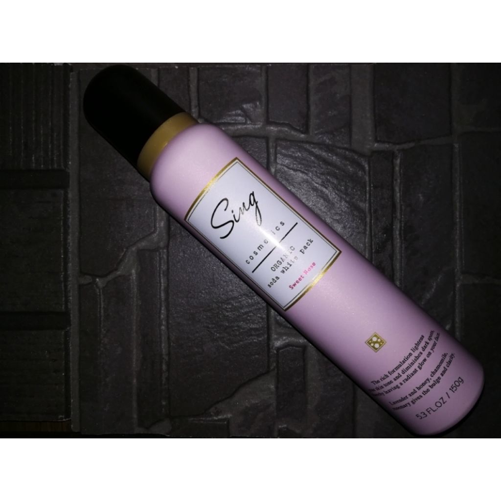 オーガニック炭酸ホワイトパック/Sing/洗い流すパック・マスクを使ったクチコミ(1枚目)