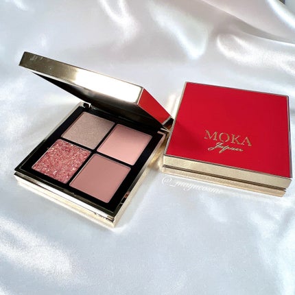4色アイシャドウパレット/MOKA Japan cosmetics/アイシャドウパレットを使ったクチコミ(6枚目)
