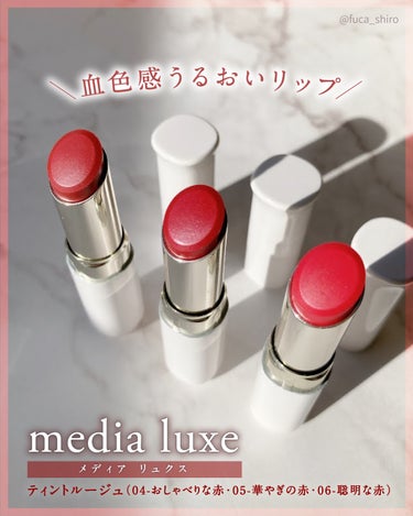 ティントルージュ RD-06/media luxe/口紅を使ったクチコミ（1枚目）