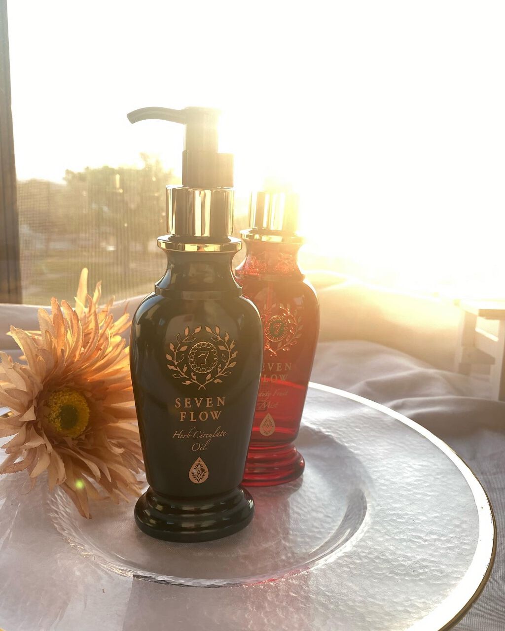 ハーブ サーキュレイト オイル/セブンフロー/フェイスオイルを使ったクチコミ(2枚目)
