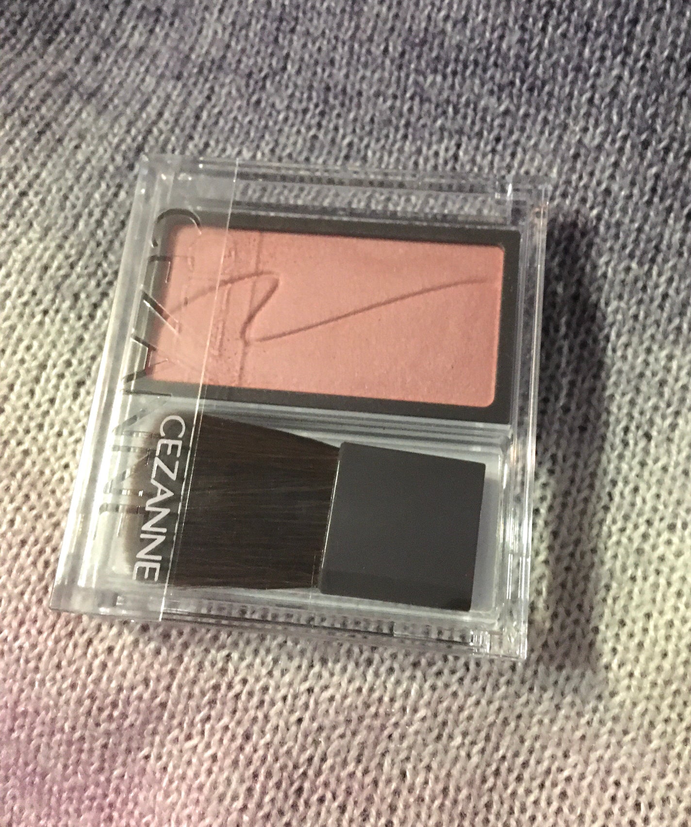 チークブラッシュ/CEZANNE/パウダーチークを使ったクチコミ(1枚目)